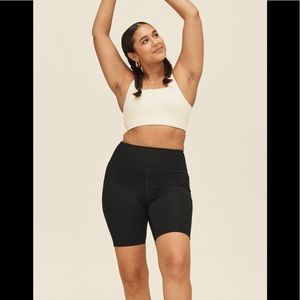 NWOT Girlfriend Collective Bike Shorts